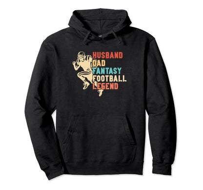 Proud Football Dad Supporter Game Day Hoodie - Custom Art Print Men Women - T-Shirt, Sweatshirt, Hoodie