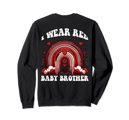Brother Heart Disease Awareness Sweatshirt - Unique Graphic for Adults - T-Shirt, Sweatshirt, Hoodie