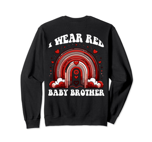 Brother Heart Disease Awareness Sweatshirt - Unique Graphic for Adults - T-Shirt, Sweatshirt, Hoodie