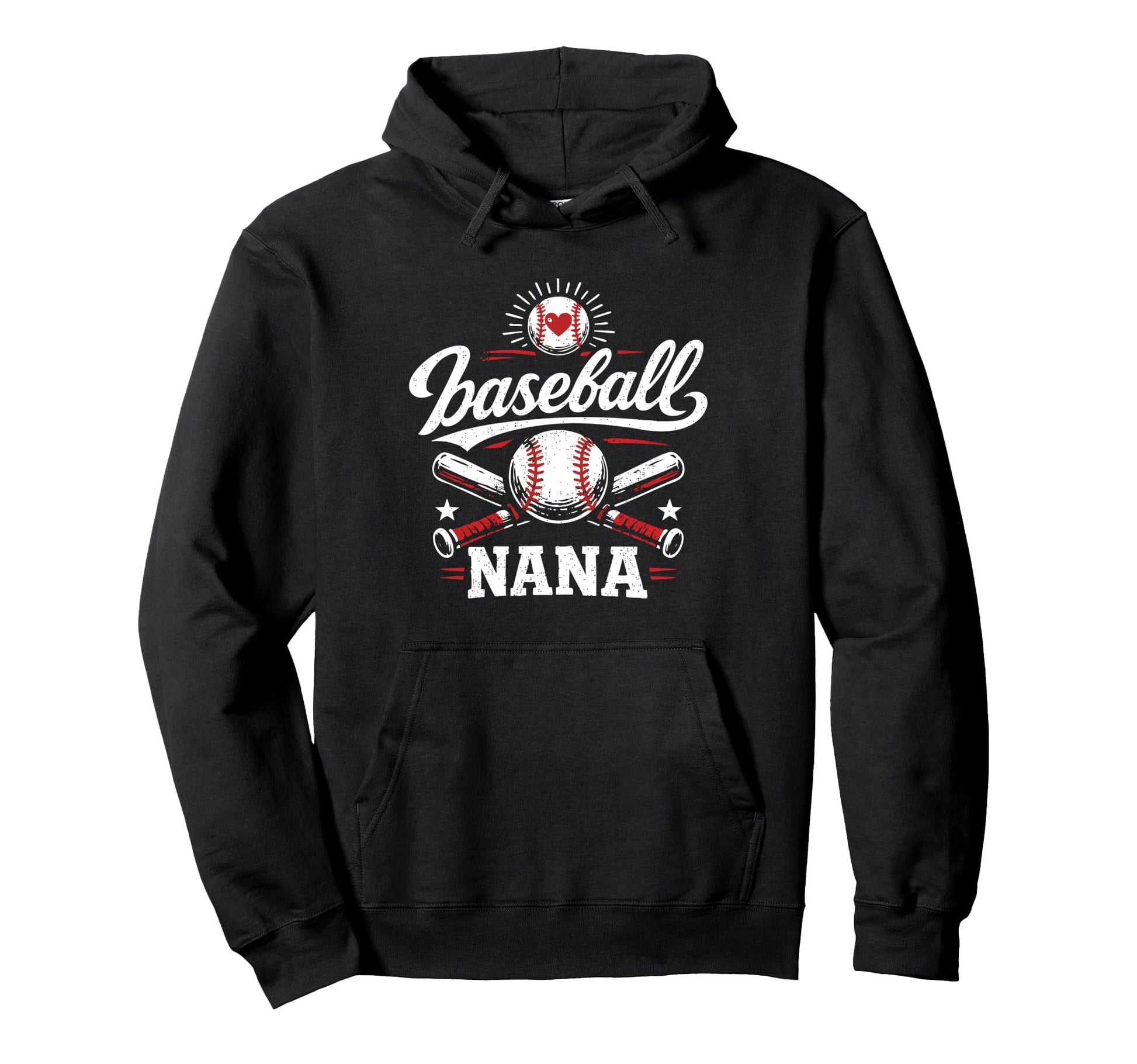 Baseball Nana Proud Loud Senior Hoodie - Streetwear Style Men Women - T-Shirt, Sweatshirt, Hoodie
