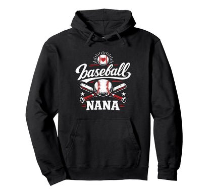 Baseball Nana Proud Loud Senior Hoodie - Streetwear Style Men Women - T-Shirt, Sweatshirt, Hoodie