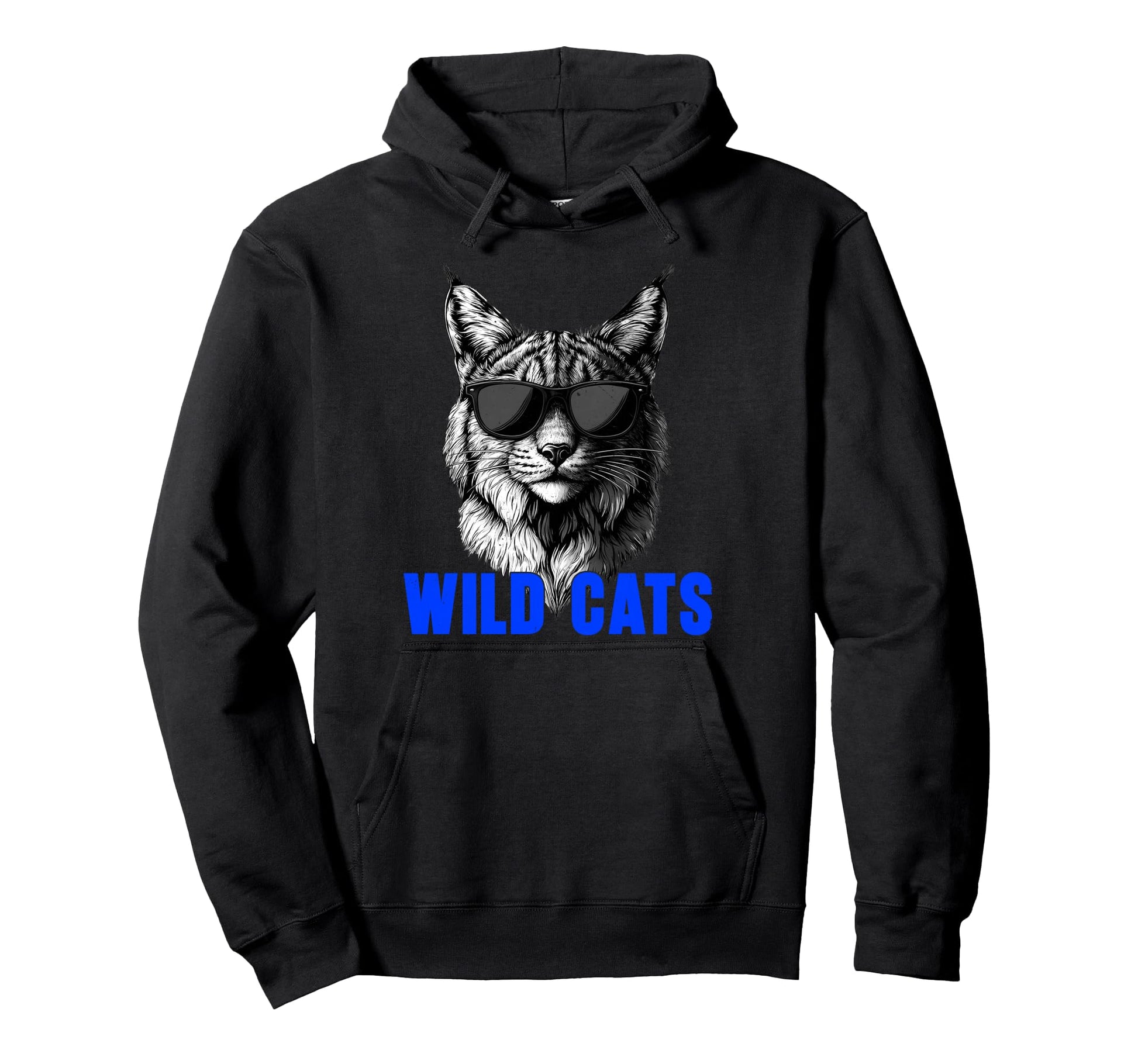 Cats Lovers Animal Game Day Hoodie - Minimalist Print for Adults - T-Shirt, Sweatshirt, Hoodie