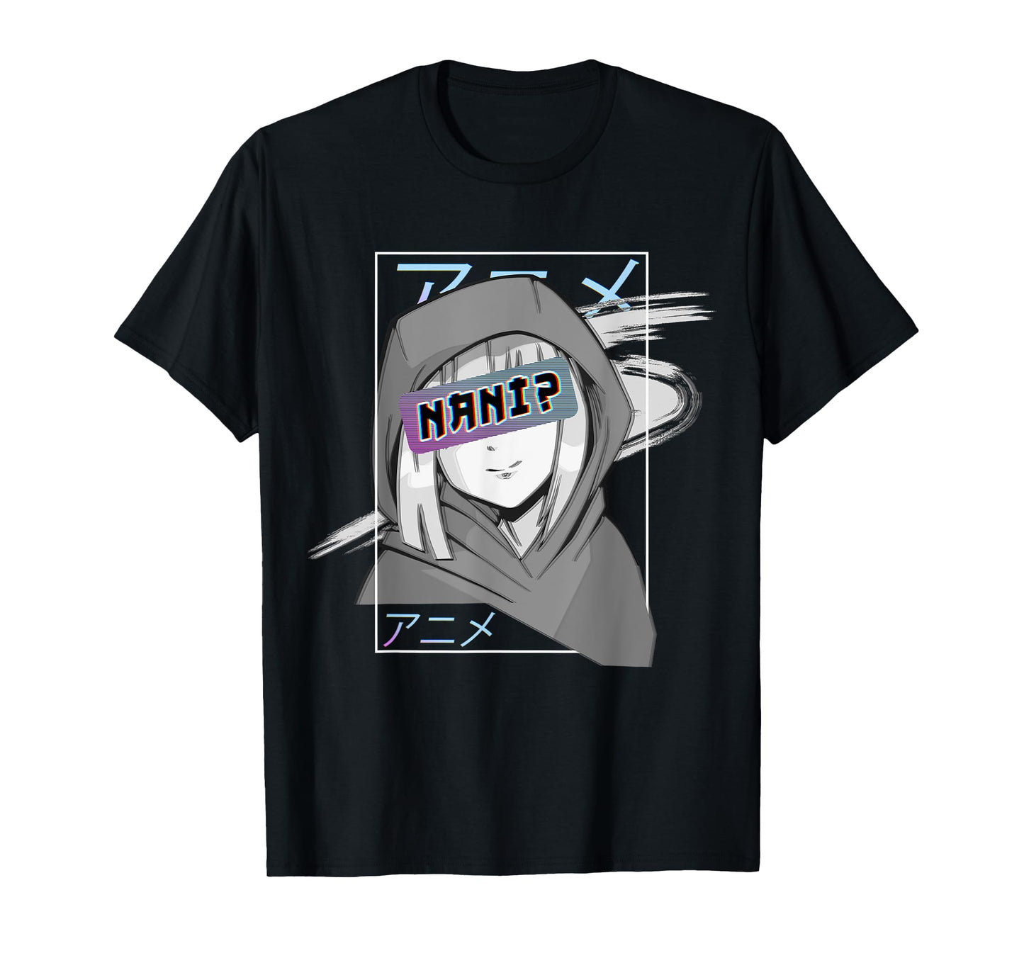 Nani Otaku Vaporwave Anime Aesthetic T-Shirt - Streetwear Style Unisex - T-Shirt, Sweatshirt, Hoodie
