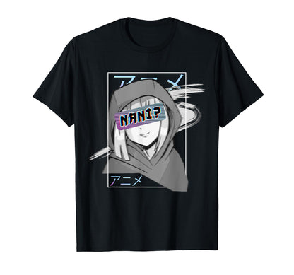Nani Otaku Vaporwave Anime Aesthetic T-Shirt - Streetwear Style Unisex - T-Shirt, Sweatshirt, Hoodie