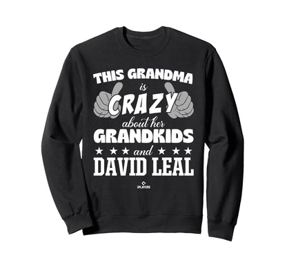 Grandma Crazy David Leal Prospect Sweatshirt - Trendy Graphic Unisex - T-Shirt, Sweatshirt, Hoodie