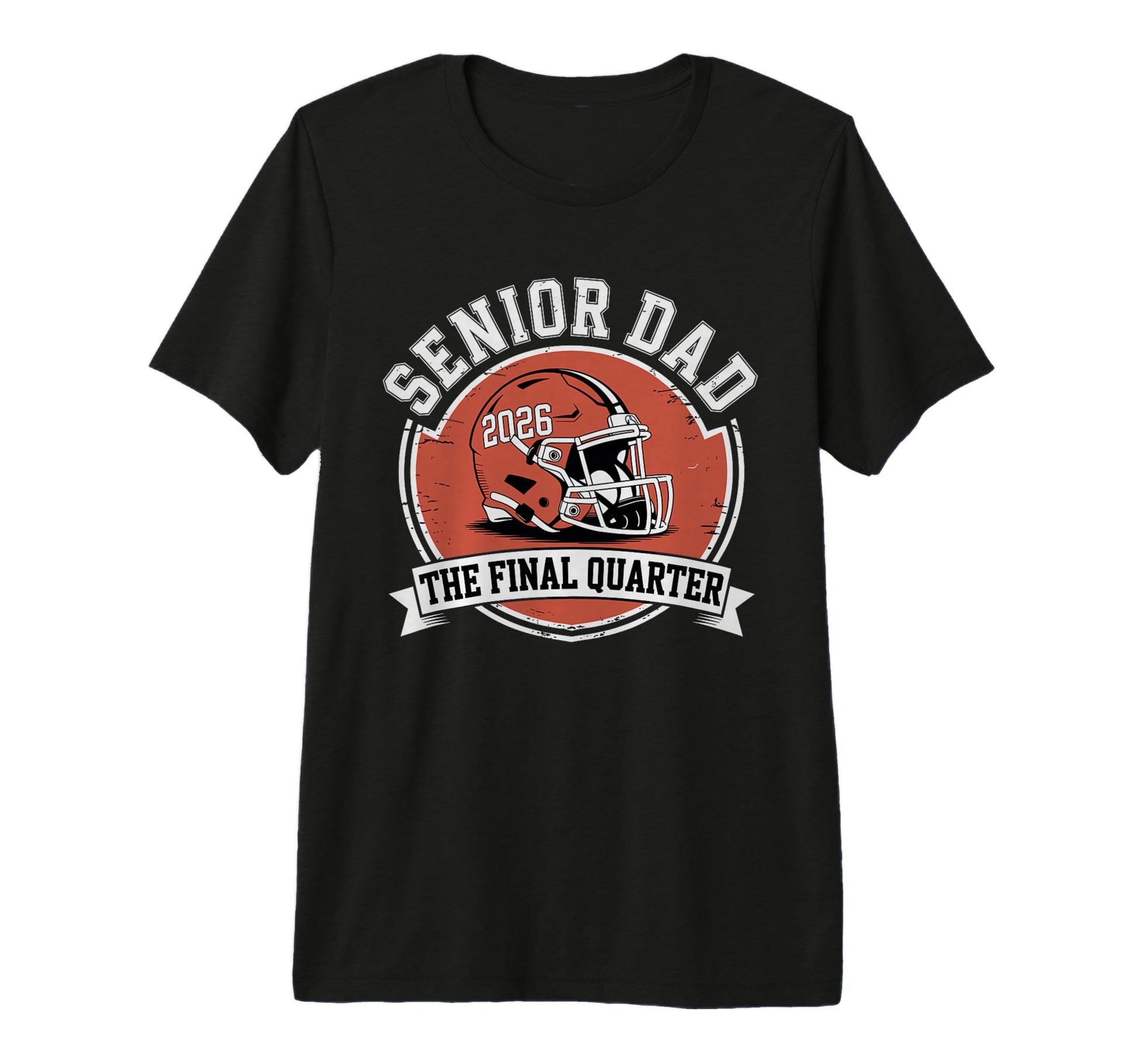 Mens Senior Football Dad Father T-Shirt - Streetwear Style for Adults - T-Shirt, Sweatshirt, Hoodie