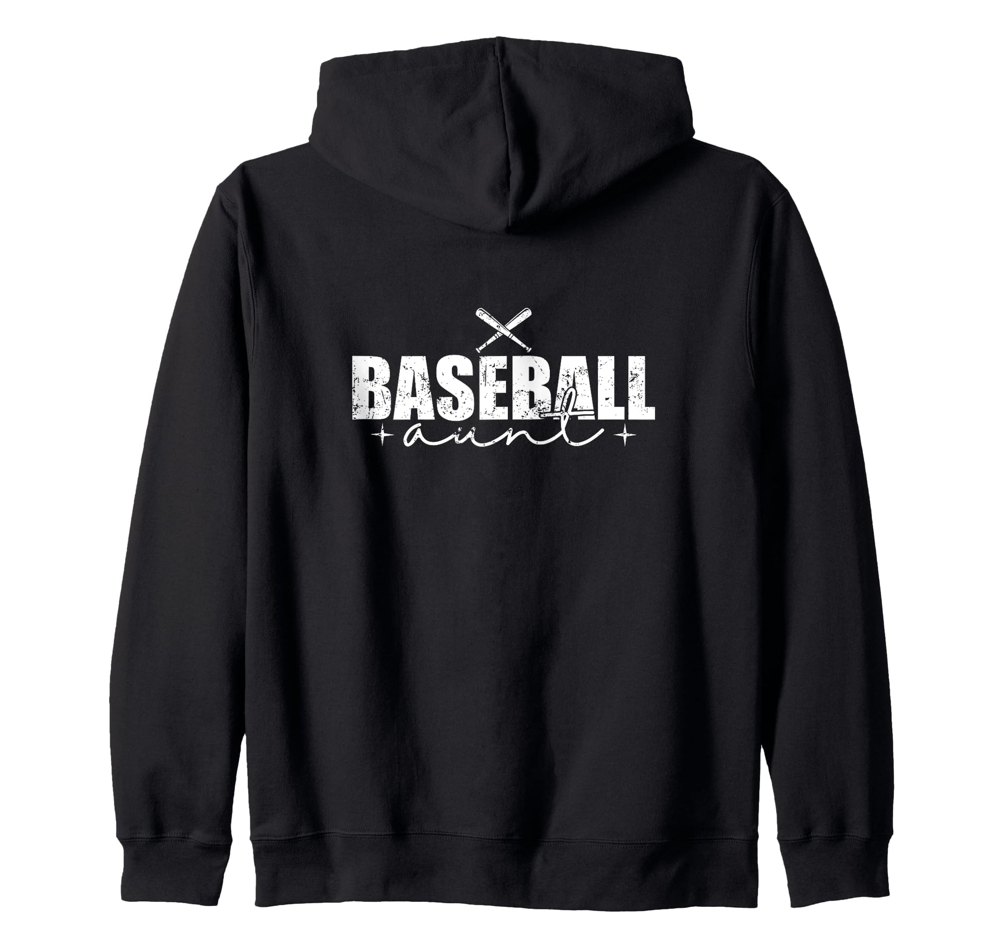 Baseball Auntdiamond Fanhome Run Aunt Sweatshirt - Minimalist Print Unisex - T-Shirt, Sweatshirt, Hoodie