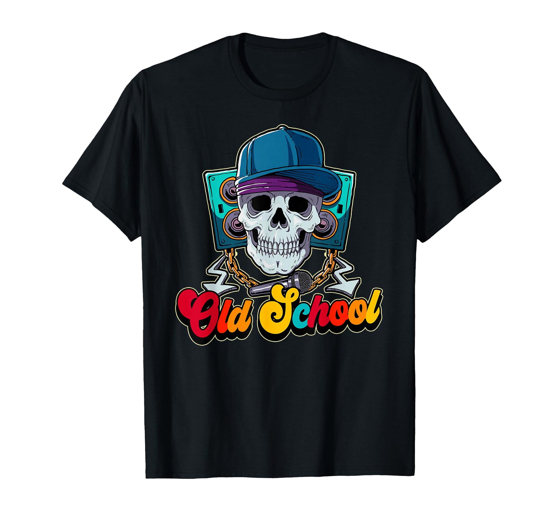 Old School Hip Hop T-Shirt - Unique Graphic Men Women - T-Shirt, Sweatshirt, Hoodie