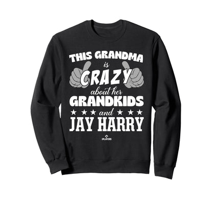 Grandma Crazy Jay Harry Prospect Sweatshirt - Custom Art Print Unisex - T-Shirt, Sweatshirt, Hoodie