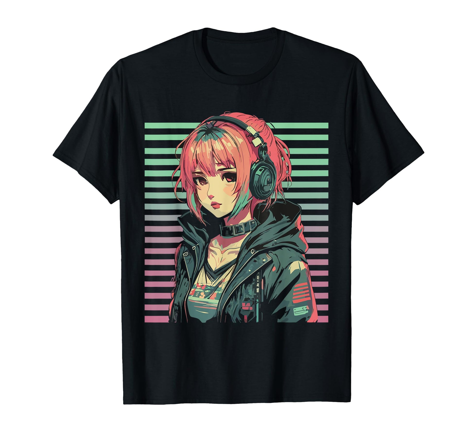 Aesthetic Japanese Vaporwave Anime T-Shirt - Fun Novelty Design Unisex - T-Shirt, Sweatshirt, Hoodie