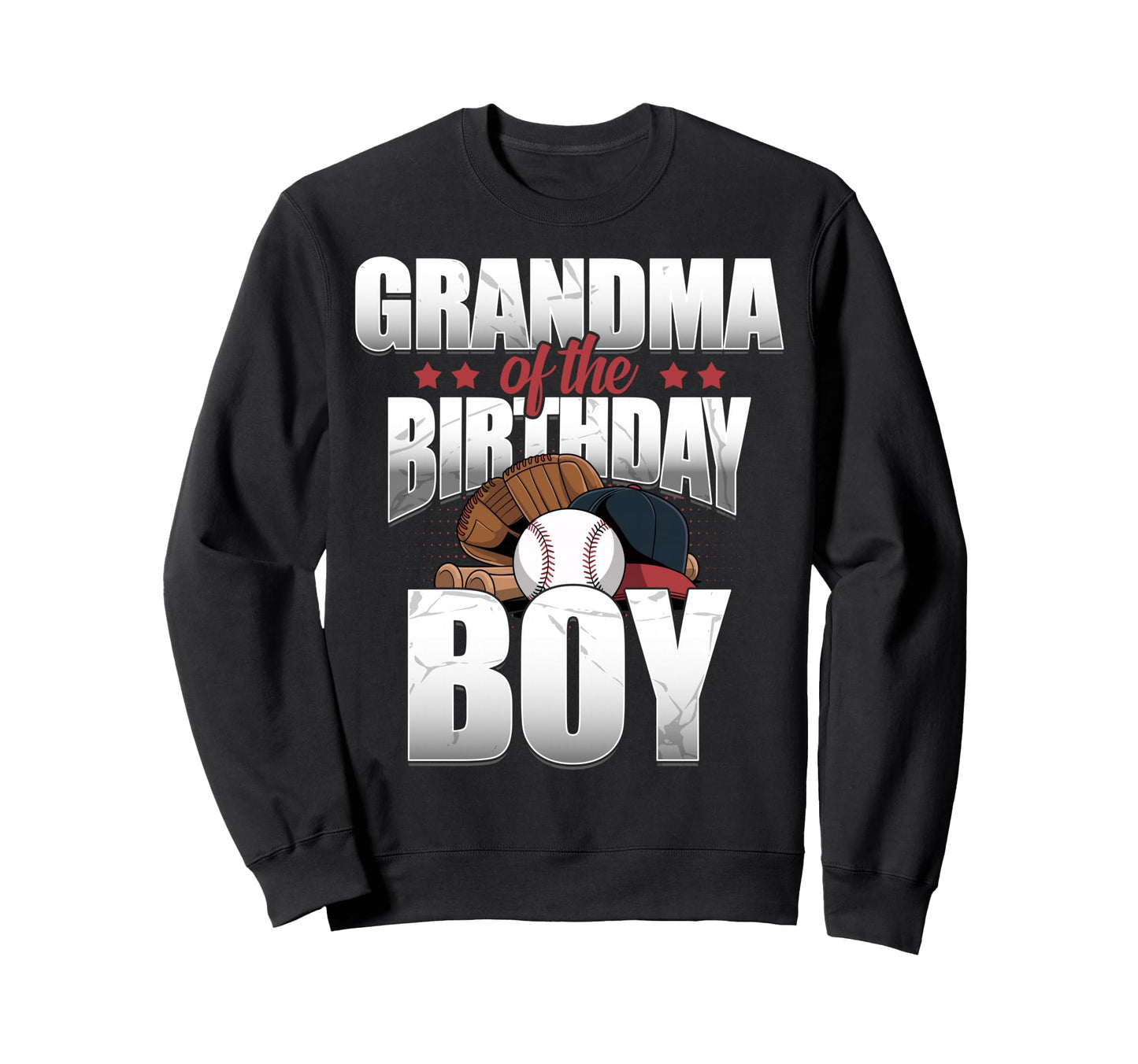 Grandma Birthday Matching Baseball Sweatshirt - Graphic Print Men Women - T-Shirt, Sweatshirt, Hoodie