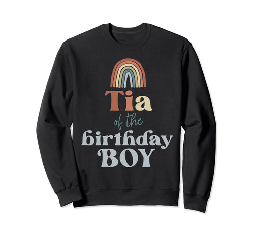 Tia Birthday Boho Rainbow Party Sweatshirt - Casual Everyday Wear Unisex - T-Shirt, Sweatshirt, Hoodie
