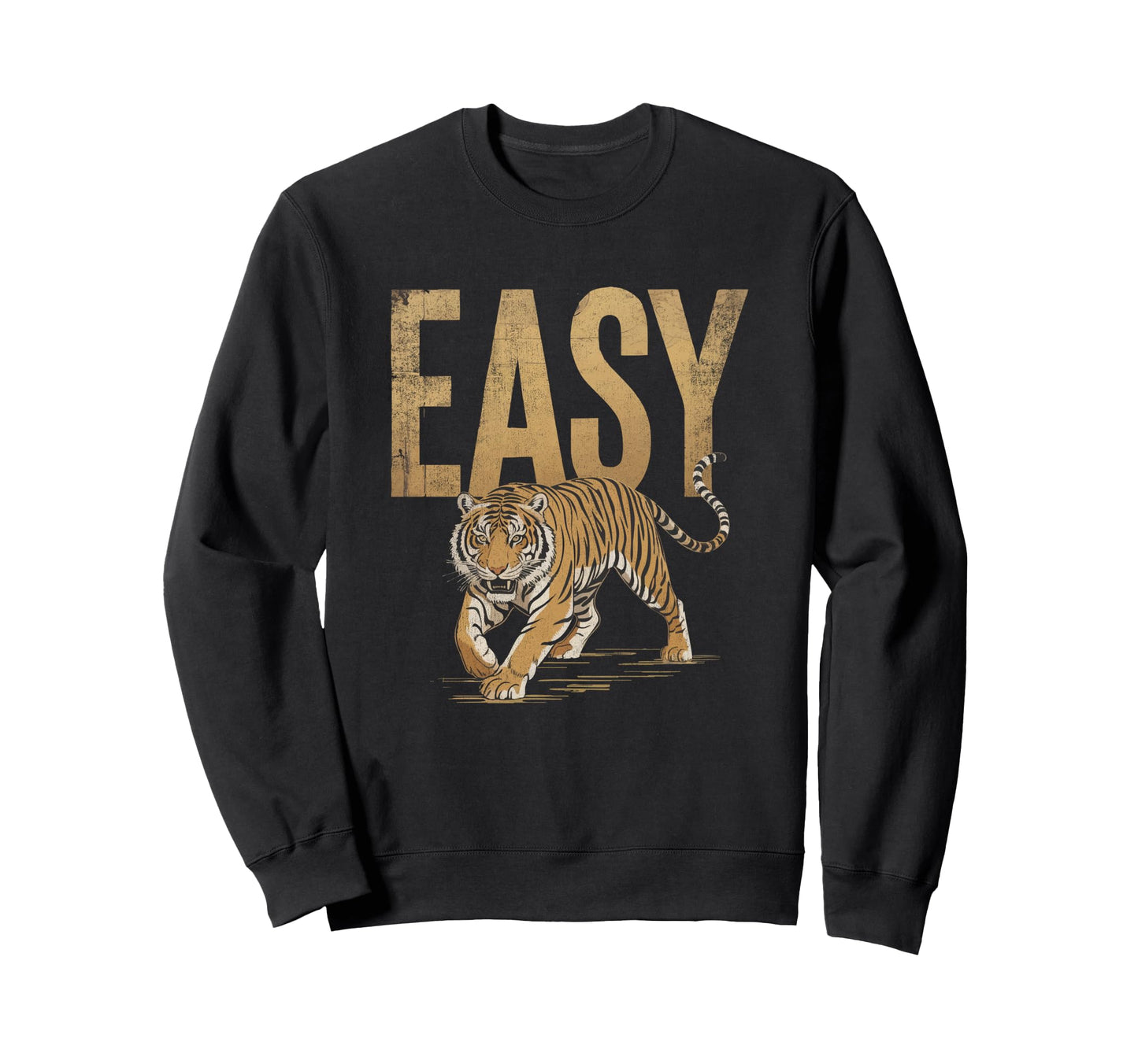 Indie Boho Tiger Sweatshirt - Custom Art Print Unisex - T-Shirt, Sweatshirt, Hoodie