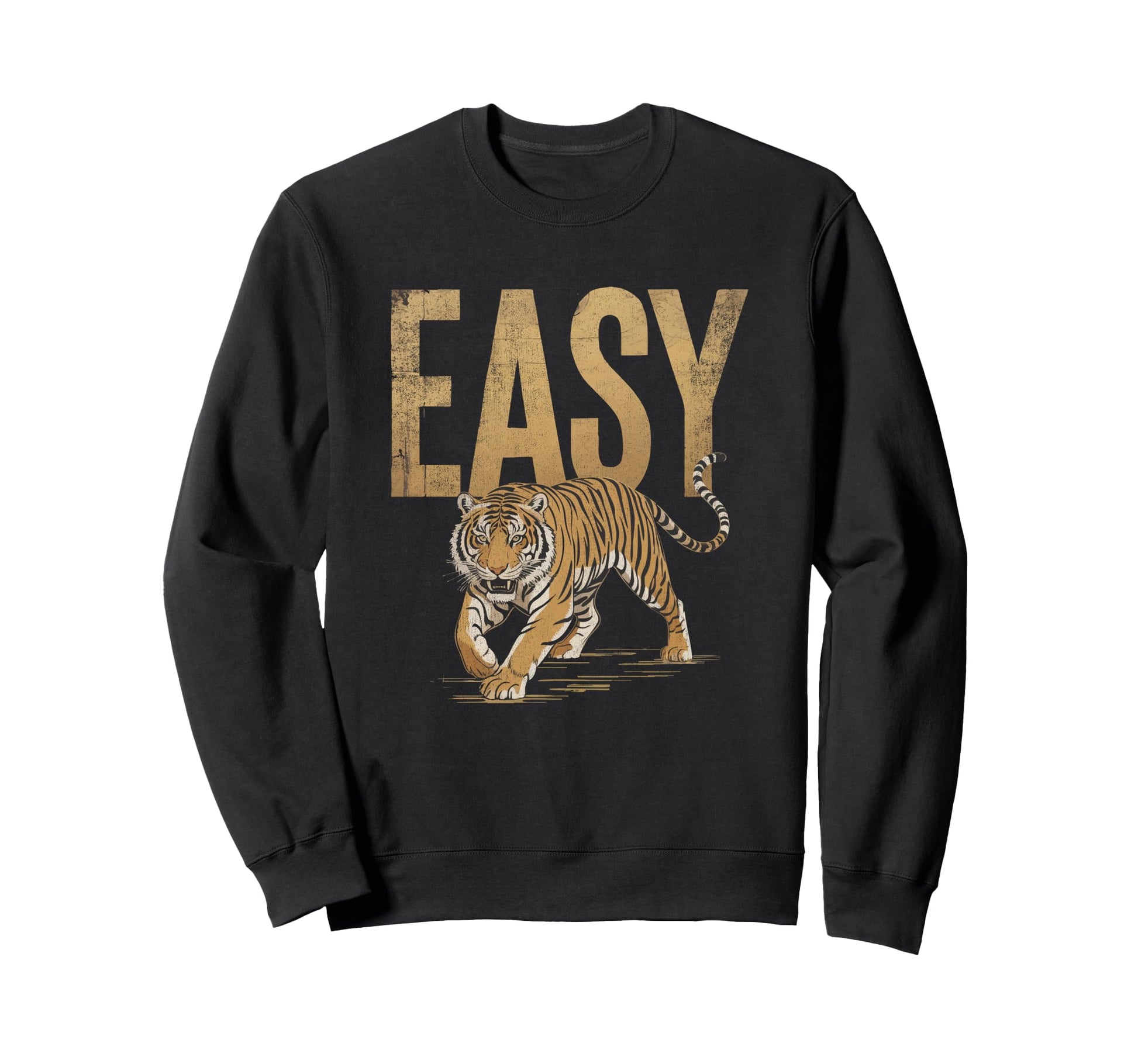 Indie Boho Tiger Sweatshirt - Custom Art Print Unisex - T-Shirt, Sweatshirt, Hoodie