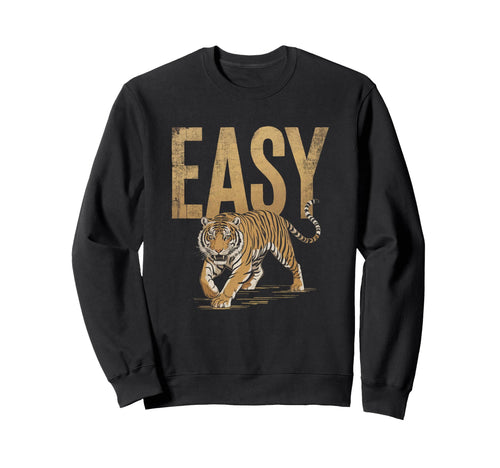 Indie Boho Tiger Sweatshirt - Custom Art Print Unisex - T-Shirt, Sweatshirt, Hoodie