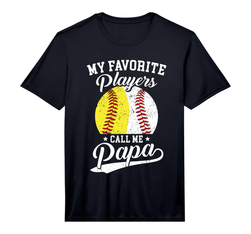 Mens My Favorite Baseball Softball T-Shirt - Custom Art Print for Adults - T-Shirt, Sweatshirt, Hoodie