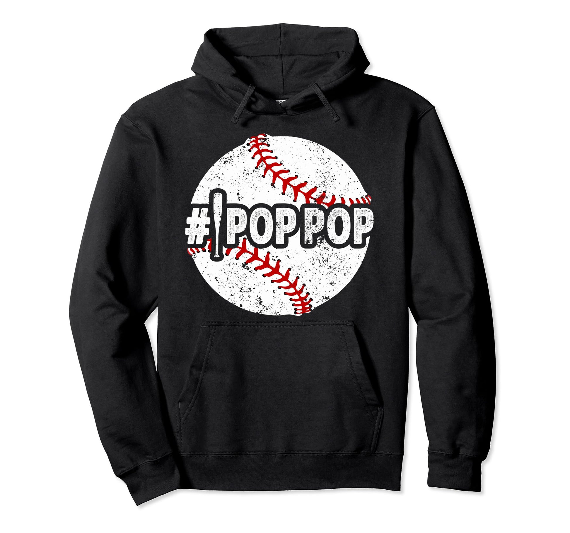1 Pop Pop Baseball Pop Pop Baseball Hoodie - Unique Graphic Men Women - T-Shirt, Sweatshirt, Hoodie