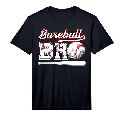 Baseball Bro Proud Baseball Brother T-Shirt - Unique Graphic for Adults - T-Shirt, Sweatshirt, Hoodie