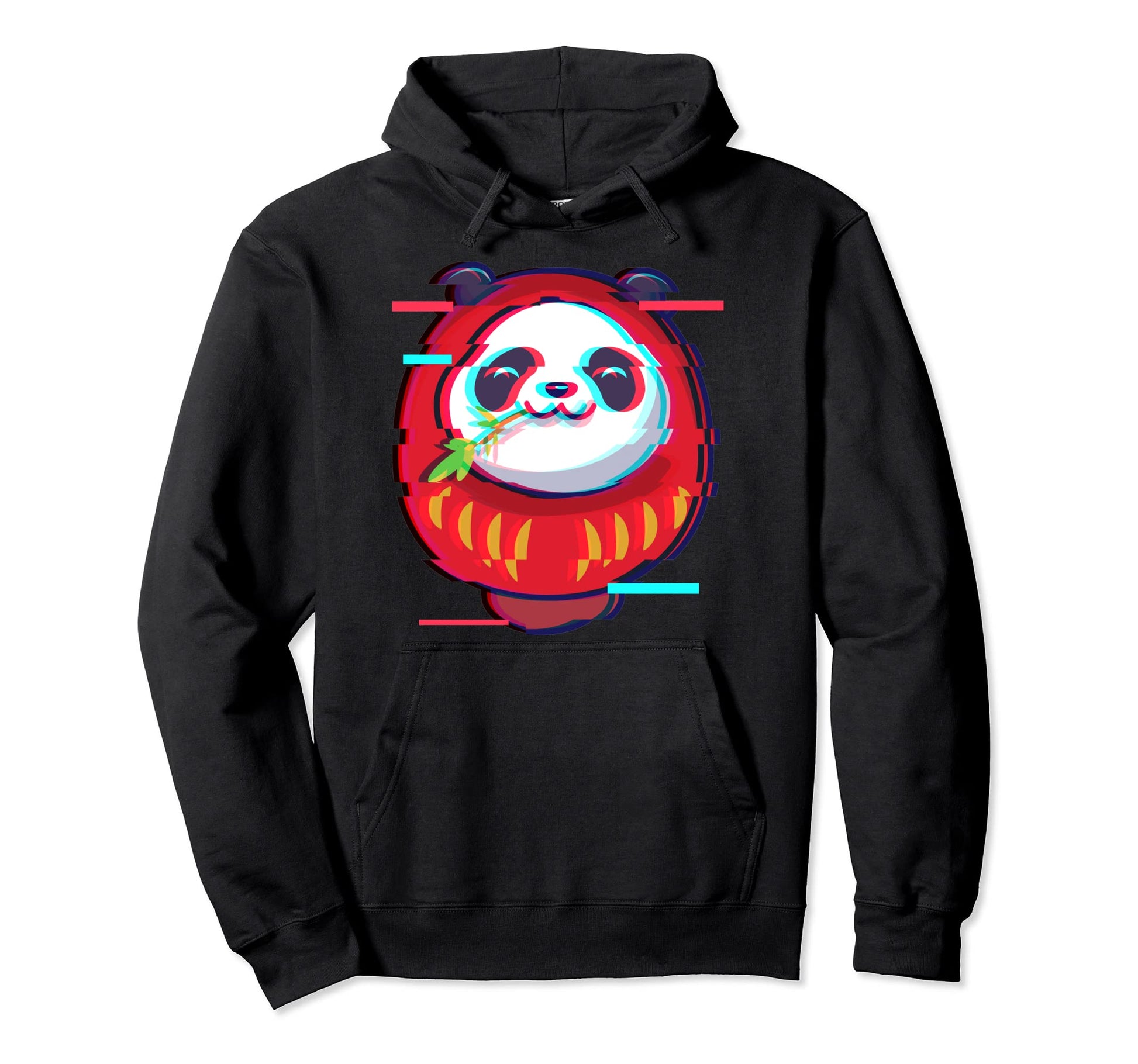 Vaporwave Japanese Daruma Doll Kawaii Hoodie - Aesthetic Graphic Unisex - T-Shirt, Sweatshirt, Hoodie