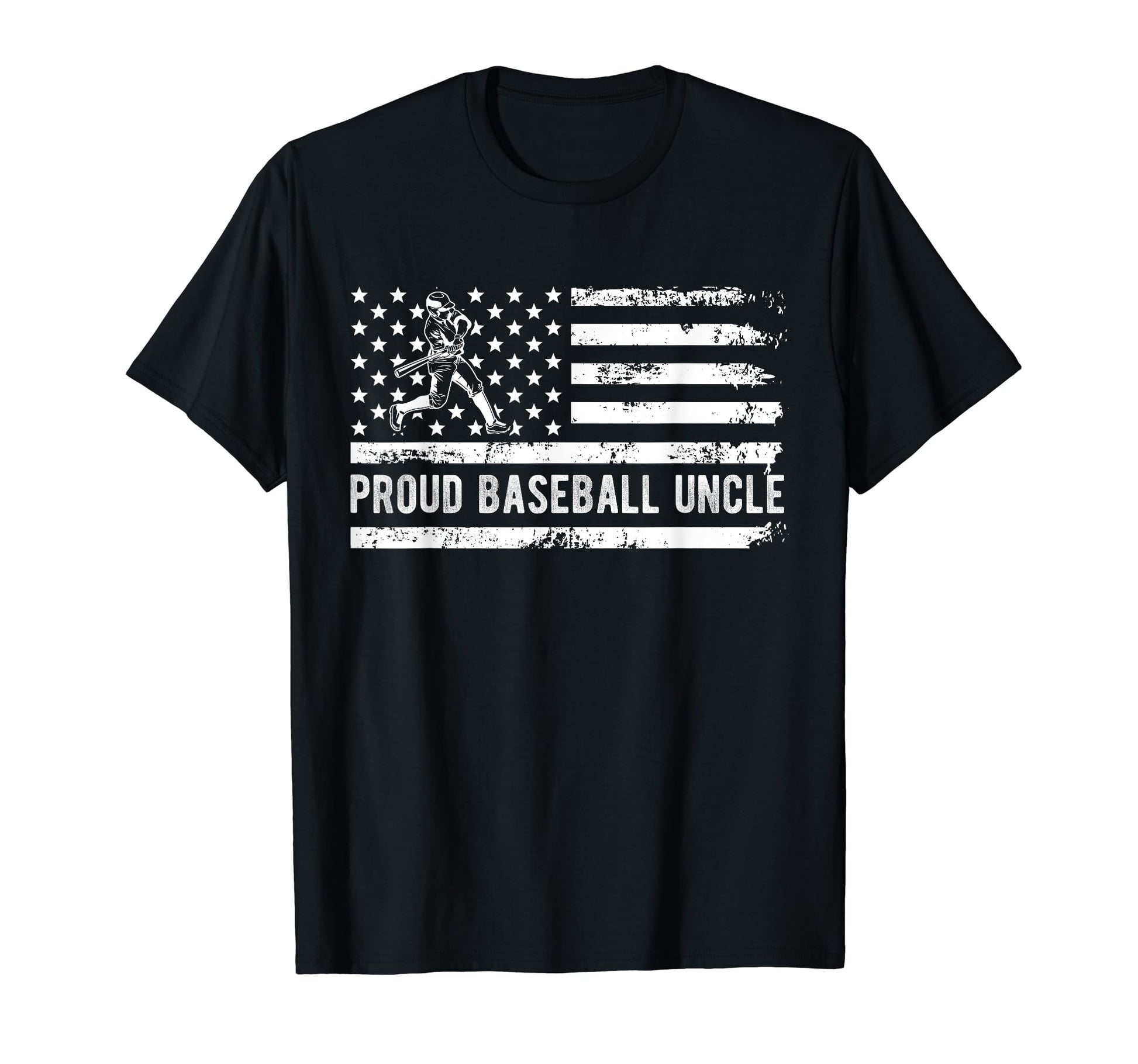 Proud Baseball Uncle Patriot Team Coach T-Shirt - Aesthetic Graphic Unisex - T-Shirt, Sweatshirt, Hoodie
