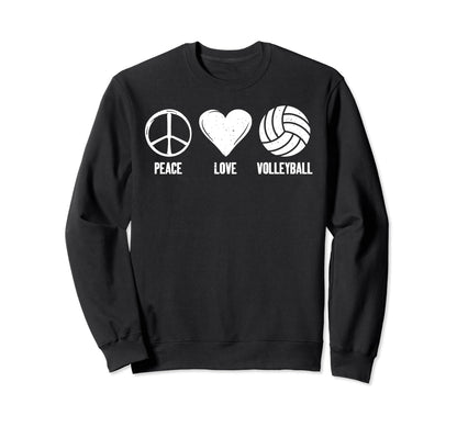 Volleyball Player Gifts Accessories Hoodie - Minimalist Print Men Women - T-Shirt, Sweatshirt, Hoodie