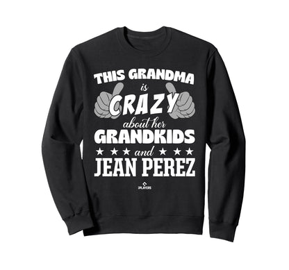 Grandma Crazy Jean Perez Prospect Sweatshirt - Aesthetic Graphic Unisex - T-Shirt, Sweatshirt, Hoodie