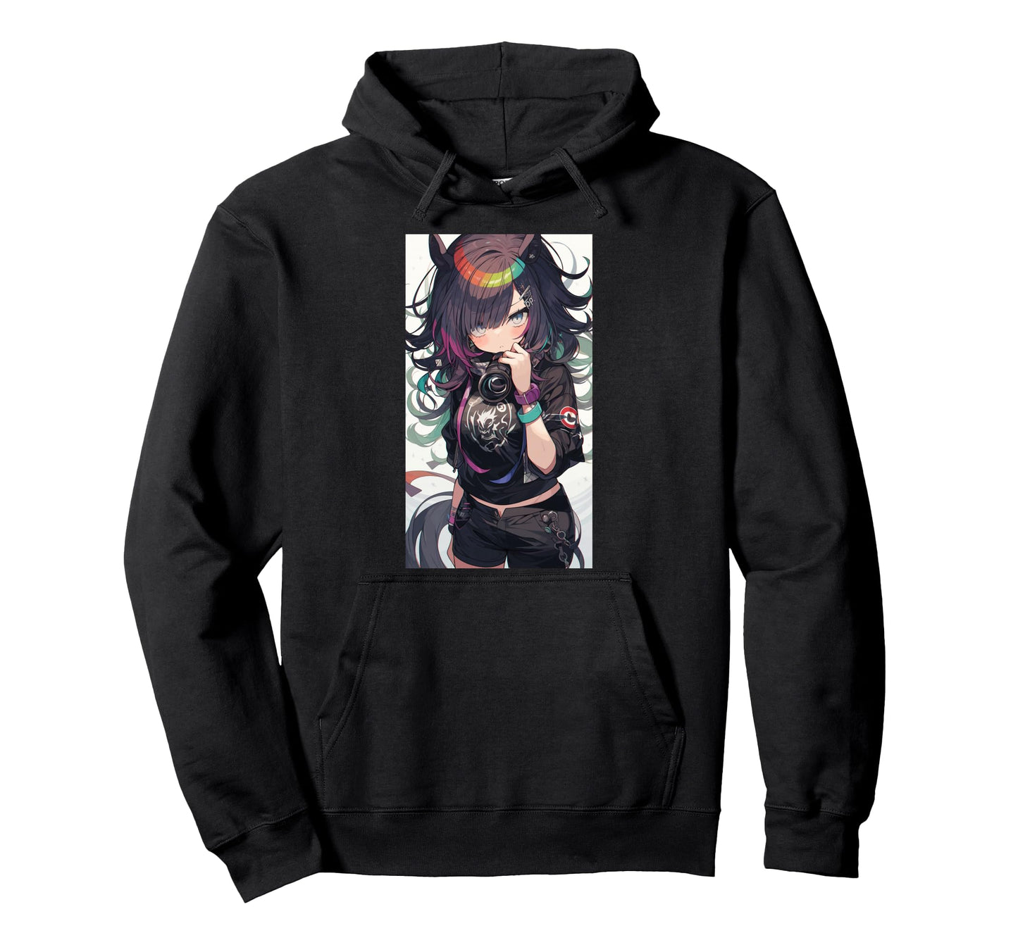 Anime Yami Kawaii Edgy Aesthetic Hoodie - Graphic Print for Adults - T-Shirt, Sweatshirt, Hoodie