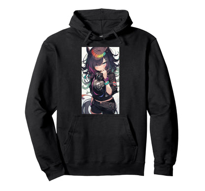Anime Yami Kawaii Edgy Aesthetic Hoodie - Graphic Print for Adults - T-Shirt, Sweatshirt, Hoodie