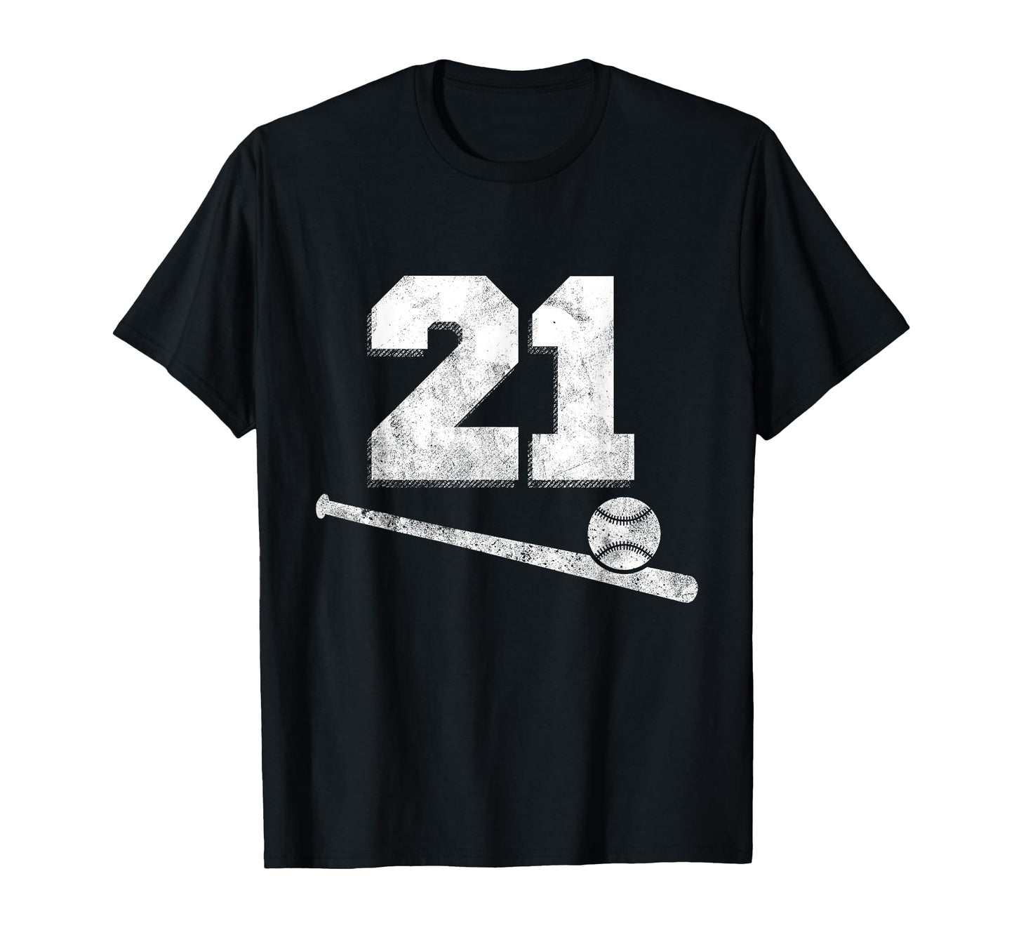 Baseball Jersey Number 21 Player T-Shirt - Novelty Apparel for Adults - T-Shirt, Sweatshirt, Hoodie
