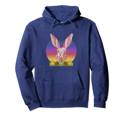 Rainbow Rabbit Hoodie - Aesthetic Graphic Unisex - T-Shirt, Sweatshirt, Hoodie