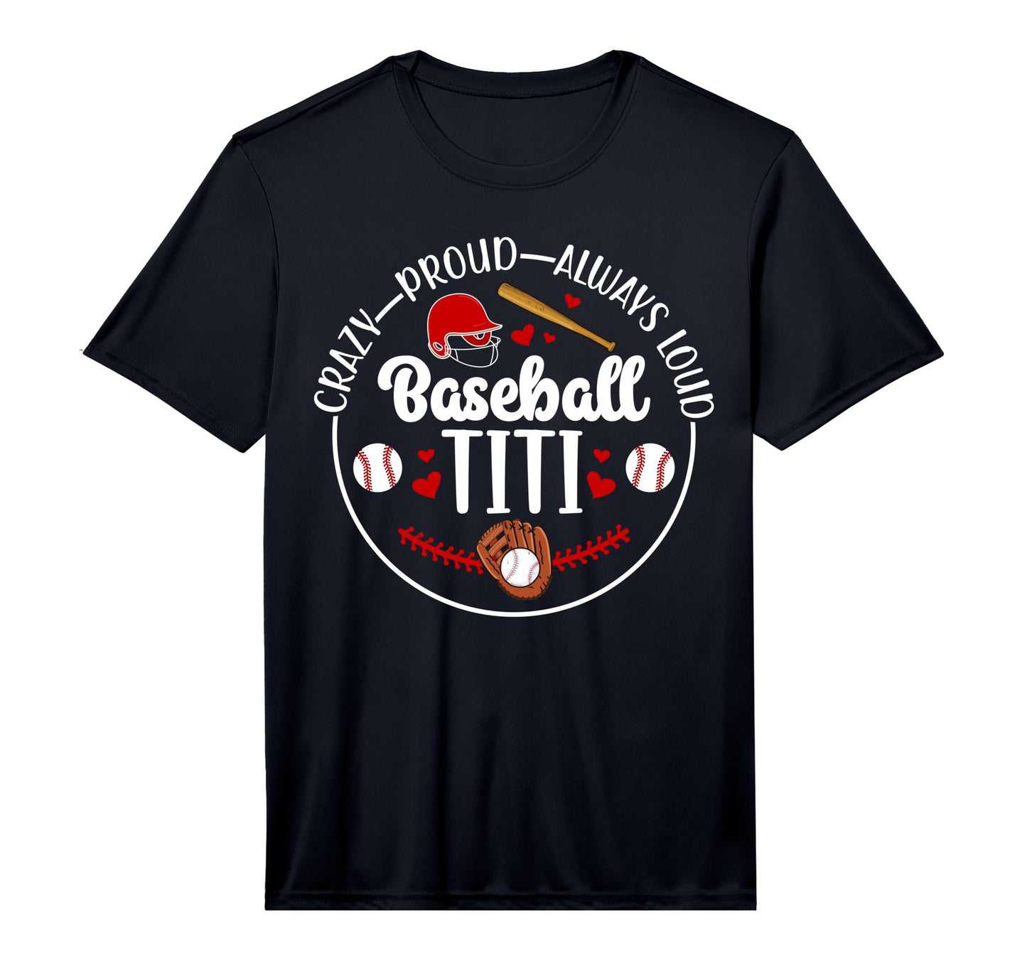 Mens Crazy Proud Baseball Titi T-Shirt - Aesthetic Graphic Men Women - T-Shirt, Sweatshirt, Hoodie