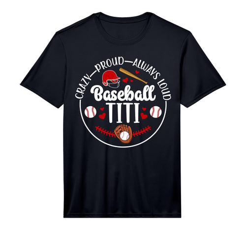 Mens Crazy Proud Baseball Titi T-Shirt - Aesthetic Graphic Men Women - T-Shirt, Sweatshirt, Hoodie