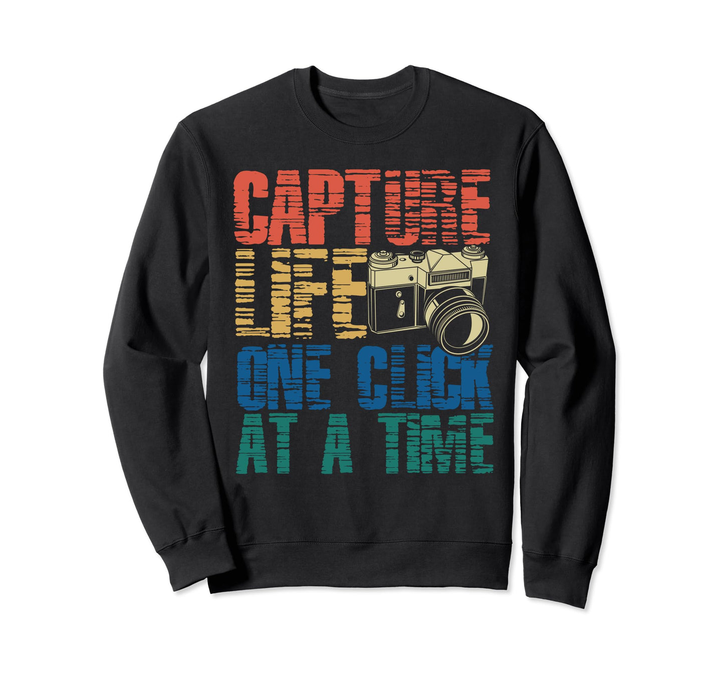 Photo Camera Photographer Flash Sweatshirt - Novelty Apparel for Adults - T-Shirt, Sweatshirt, Hoodie