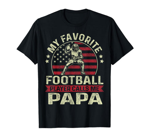 My Favorite Football Player Calls Me T-Shirt - Minimalist Print Unisex - T-Shirt, Sweatshirt, Hoodie