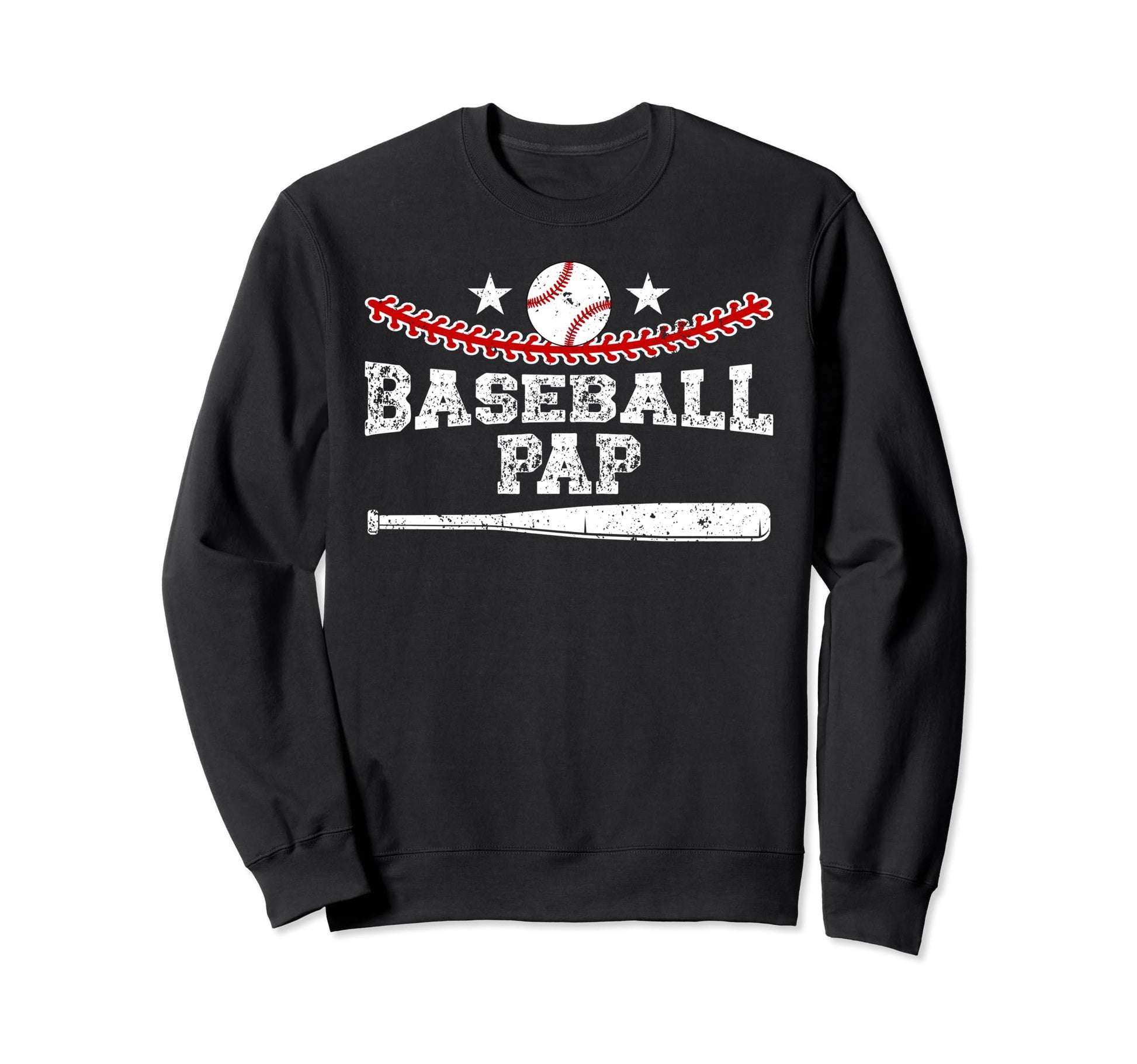 Baseball Pap Best Grandpa Pap Sweatshirt - Fun Novelty Design for Adults - T-Shirt, Sweatshirt, Hoodie
