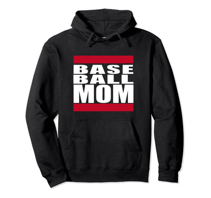 Baseball Mom Ball Little League High Hoodie - Streetwear Style Men Women - T-Shirt, Sweatshirt, Hoodie