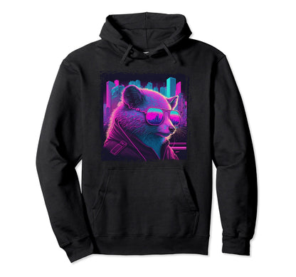 Japanese Aesthetic Synthwave Hoodie - Casual Everyday Wear for Adults - T-Shirt, Sweatshirt, Hoodie