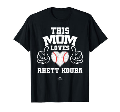 This Mom Loves Rhett Kouba T-Shirt - Casual Everyday Wear Men Women - T-Shirt, Sweatshirt, Hoodie