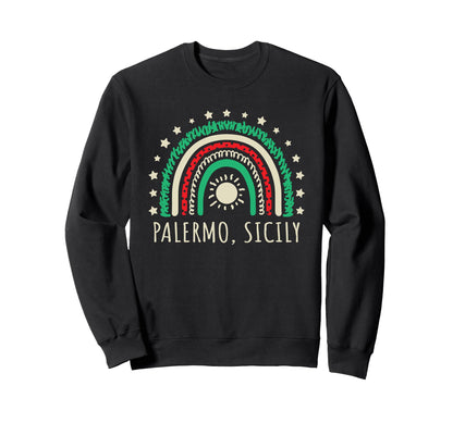 Palermo Sicily Sicilia Italy Nice Sweatshirt - Custom Art Print Men Women - T-Shirt, Sweatshirt, Hoodie