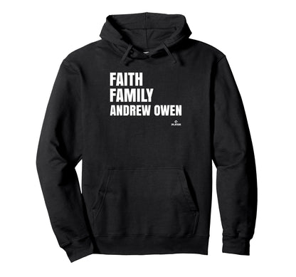 Faith Family Andrew Owen Prospect Hoodie - Custom Art Print for Adults - T-Shirt, Sweatshirt, Hoodie