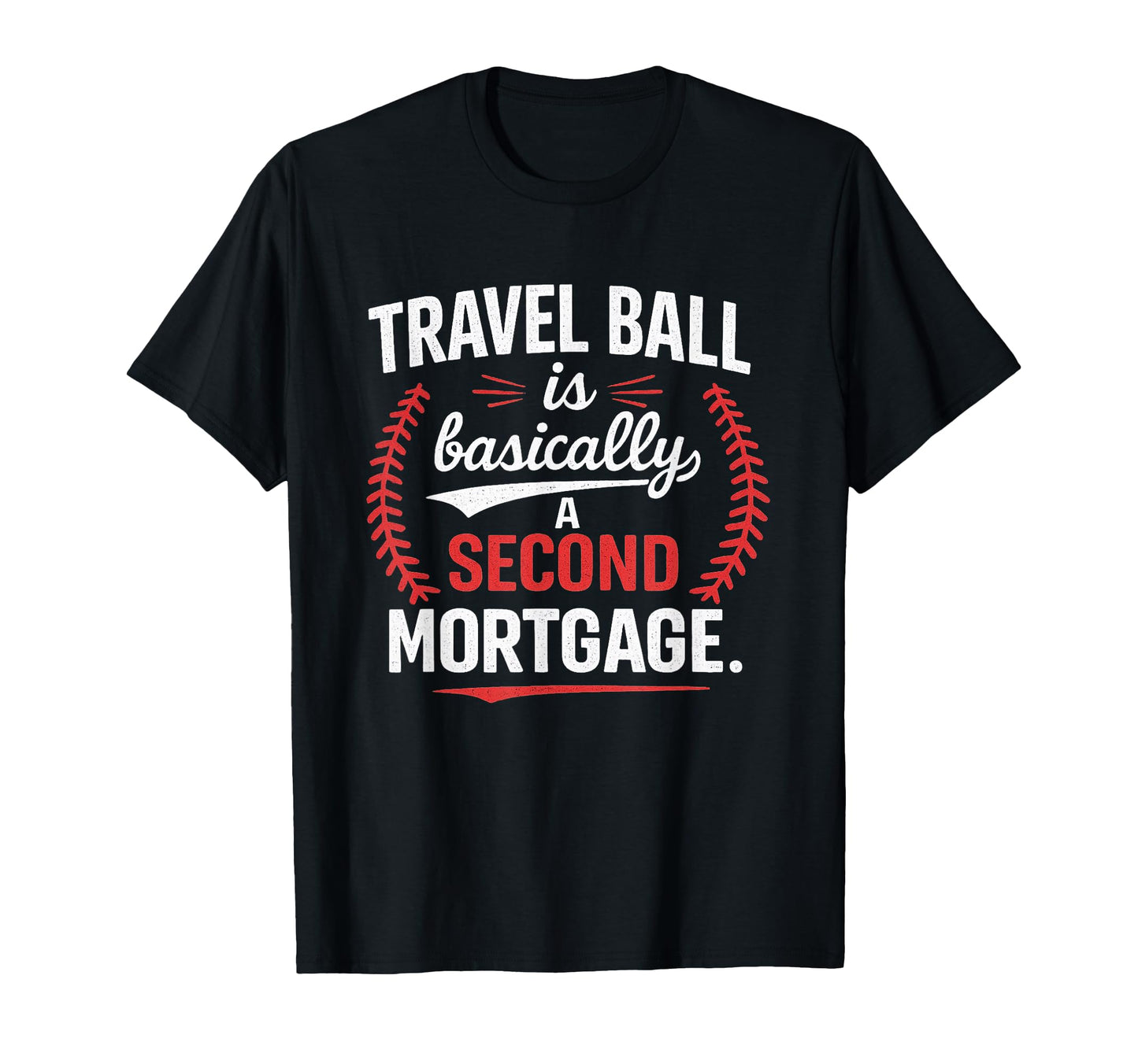 Travel Ball Is Basically Second T-Shirt - Minimalist Print for Adults - T-Shirt, Sweatshirt, Hoodie