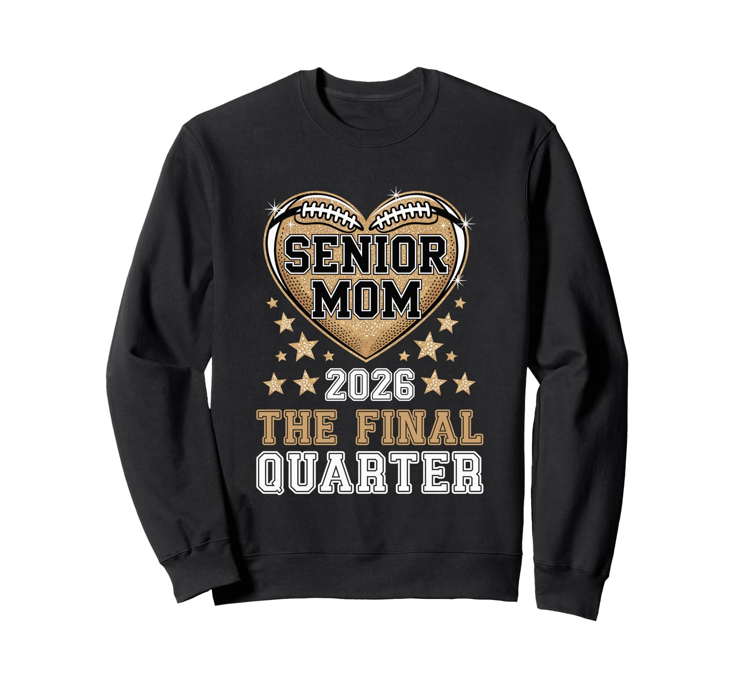 Senior Football Mom Mother Final Sweatshirt - Minimalist Print Unisex - T-Shirt, Sweatshirt, Hoodie