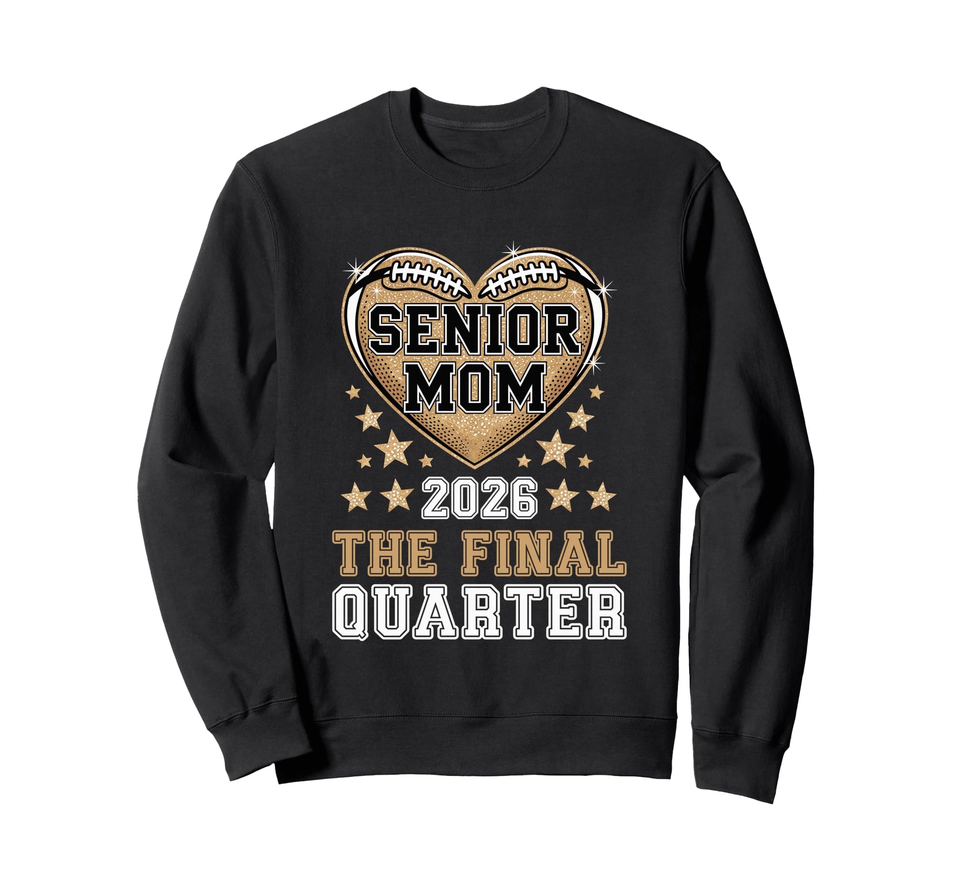 Senior Football Mom Mother Final Sweatshirt - Minimalist Print Unisex - T-Shirt, Sweatshirt, Hoodie