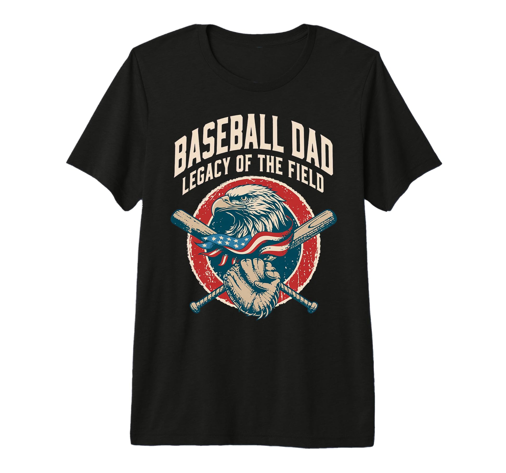 Mens Baseball Fathers Day Baseball Dad T-Shirt - Novelty Apparel Men Women - T-Shirt, Sweatshirt, Hoodie