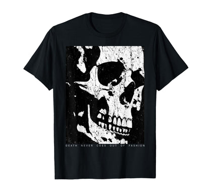 Aesthetic Streetwear Skull T-Shirt - Minimalist Print Unisex - T-Shirt, Sweatshirt, Hoodie