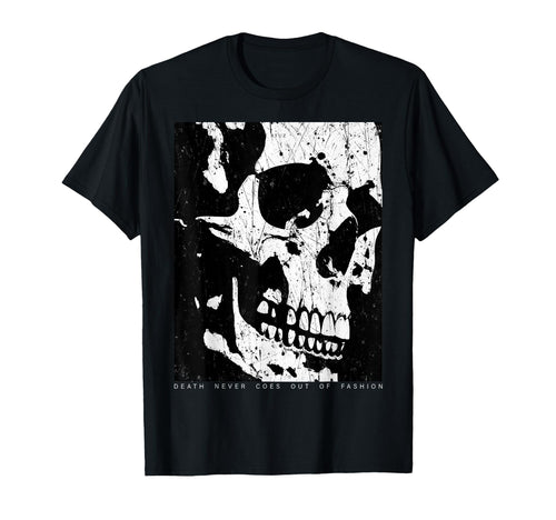 Aesthetic Streetwear Skull T-Shirt - Minimalist Print Unisex - T-Shirt, Sweatshirt, Hoodie