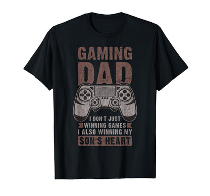 Gaming Dad Father Son Fathers Day T-Shirt - Aesthetic Graphic for Adults - T-Shirt, Sweatshirt, Hoodie