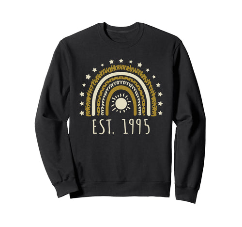 Est 1995 Rainbow Established 1995 Sweatshirt - Streetwear Style Unisex - T-Shirt, Sweatshirt, Hoodie
