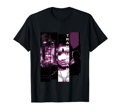 Transhumanismus Futurismus Aesthetic T-Shirt - Custom Art Print Men Women - T-Shirt, Sweatshirt, Hoodie