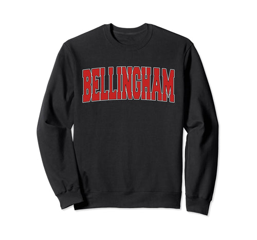 Bellingham Wa Washington Varsity Sweatshirt - Trendy Graphic for Adults - T-Shirt, Sweatshirt, Hoodie